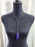 Purple Agate Portal with Druzy