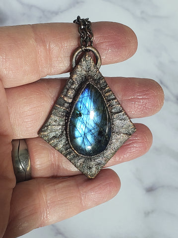 Labradorite Protection Amulet