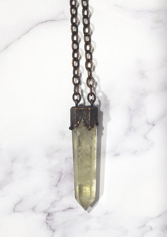 Polished Citrine Wand