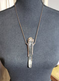 Smoky Laser Quartz Healing Wand
