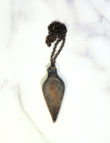Fossil Palm Root Amulet