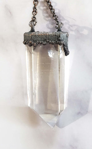 Lemurian Semi Polished Amulet