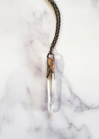 Clear Laser Quartz Empowerment Wand