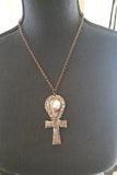 Rubellite Ankh