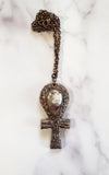 Rubellite Ankh