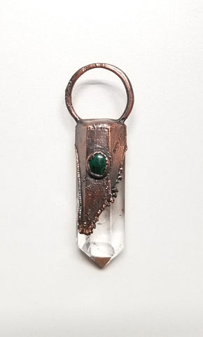 Madagascar Quartz and Malachite