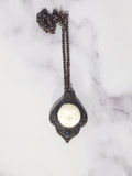 Labradorite Moon Goddess Amulet