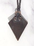 Obsidian Moon Goddess Amulet